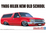 Aoshima Toyota Hilux YN86 '95 Old School 1/24 plastikinis surinkimo rinkinys