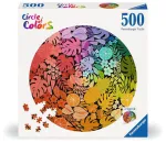 Ravensburger apvali dėlionė &bdquo;Spalvų ratas: tropikai&ldquo;, 500 det.