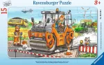 Ravensburger dėlionė &bdquo;Asfalto volas&ldquo;, 15 det., nuo 3 m.