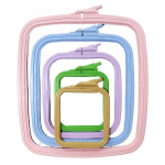 Plastikinis (stačiakampis) siuvinėjimo lankelis NURGE 9.5-11 CM 170-11