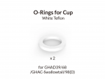 Gaahleri tefloninių O-žiedų rinkinys aerografų puodeliui Advanced & Ace, 42823