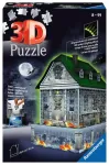 Ravensburger 3D dėlionė &bdquo;Vaiduoklių namas&ldquo; su &scaron;viesa, 257 det., nuo 8 m.