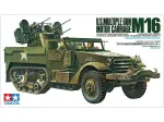 Tamiya JAV M16 Multiple Gun Motor Carriage su 3 figūrėlėmis 1/35 35081