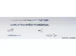 Gunpla efektų detalės Builders Parts HD MS Effect 01 Bandai 61943