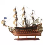 Prabangus burlaivio Soleil Royal modelis 65 cm, rankų darbo