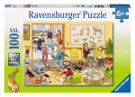 Ravensburger dėlionė &bdquo;Veterinarijos klinikoje&ldquo;, 100 XXL det., nuo 6 m.