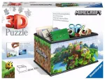 Ravensburger 3D dėlionė dėžė daiktams &bdquo;Minecraft&ldquo;, 216 det., nuo 8 m.