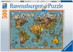 Puzzle 500 World Of Butterflies - RAVENSBURGER dėlionė