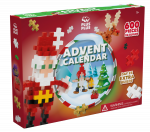 Plus-Plus konstruktorius Advento kalendorius &ndash; Kalėdų Senelio pasaulis, 600 mini (20 mm) detalių, 5+