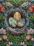 Siuvinėjimo karoliukais rinkinys &bdquo;Cherish Traditions&ldquo; 30x41 cm AAB-934