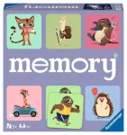 Ravensburger atminties žaidimas &bdquo;Wild World of Animals memory&reg;&ldquo;, nuo 4 m.