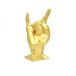 Popierinės skulptūros rinkinys "Rock" PP-2JKO-GLD