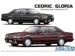 Aoshima Nissan Cedric/Gloria Y31 '87 Turbo 1/24 surenkamas plastikinis modelis