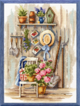 Siuvinėjimo kryželiu rinkinys &bdquo;Country Corner&ldquo; S/MD021