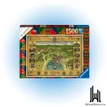 Ravensburger dėlionė &bdquo;Haris Poteris: Hogvartso žemėlapis&ldquo;, 1500 det.
