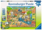 Ravensburger dėlionė &bdquo;Statybininkai stato namą&ldquo;, 100 XXL det., nuo 6 m.
