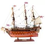Burlaivio HMS Victory modelis 54 cm, surinktas, rankų darbo