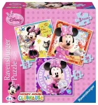 Ravensburger 3 dėlionės &bdquo;Pelytė Minė&ldquo;, 25&ndash;49 det., nuo 4 m.