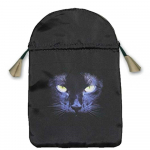 Black Cat satininis juodas mai&scaron;elis kortoms