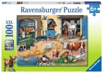 Ravensburger XXL dėlionė &bdquo;Ūkis&ldquo;, 100 det., nuo 6 m.