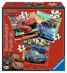 Ravensburger 3 dėlionės &bdquo;Disney Pixar Ratai 2&ldquo;, 25&ndash;49 det., nuo 4 m.