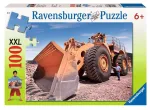 Ravensburger XXL dėlionė &bdquo;Traktorius&ldquo;, 100 det., nuo 6 m.