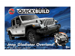 Airfix QUICKBUILD Jeep Gladiator (JT) Overland &ndash; surenkamas be klijų, 44 d.