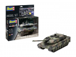 Revell Leopard 2 A6/A6NL tankas 1/35 &ndash; dovanų rinkinys su dažais, klijais