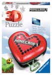 Ravensburger 3D dėlionė dėžutė-&scaron;irdelė &bdquo;Minecraft&ldquo;, 54 det., nuo 8 m.