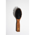 BELOSA Hair Brush Plaukų &scaron;epetys su natūraliais &scaron;ereliais 10R, 1vnt