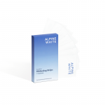 Alpine White Whitening Strips Sensitive Balinančios juostelės jautriems dantims, 7vnt