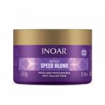 Inoar Speed Blond Pilkinanti, drėkinanti plaukų kaukė, 250 g