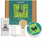Men Rock Ultimate Shaving Gift Set Sicilian Lime Skutimosi rinkinys su dvia&scaron;meniu skustuvu, 1vnt