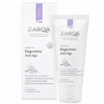 Zarqa Sensitive Anti-Age Day Cream Jauninantis dieninis veido kremas, 50ml