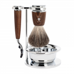 M&uuml;hle S 81 H 220 SM3 RYTMO Skutimosi rinkinys su stoveliu, rudos spalvos, 1vnt
