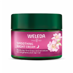 Weleda Wild Rose And White Tea Smoothing Night Cream Naktinis veido kremas nuo rauk&scaron;lių, 40ml