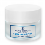 Sans Soucis  Aqua Benefits 24h Care Rich Drėkinamasis veido kremas sausai odai, 50ml