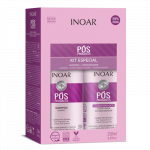 Inoar Pos Progress Duo Kit Rinkinys po tiesinimo keratinu ir BotoHAIR procedūrų, 2x250 ml