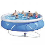 3.96m x 84cm Bestway apvalus pripučiamas baseinas FAST SET&trade; 57321