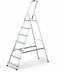 DRABEST HOME aliuminio kopėčios, 7 pakopų, 125 kg