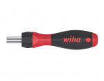 WIHA Terk&scaron;linis atsuktuvas su antgalių laikikliu &bdquo;SoftFinish&reg;&ldquo;, perjungiamas, 1/4 colio antgaliams