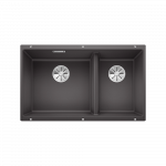 Plautuvė BLANCO SUBLINE 430/270-U SILG PDUR Rock grey InFino O.AF