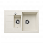 Plautuvė BLANCO METRA 6 S compact SILG Soft white SILG M.AF