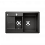 Plautuvė BLANCO METRA 6 S compact SILG PDUR Black M. AF