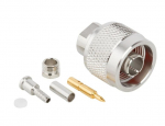 N male crimp LMR100 jungtis (TC100MNC)