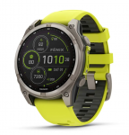 Fenix 8 Solar, 51mm, Sapphire, Titanium, Amp Yellow (010-02907-21)