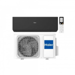 Haier SERENE Split Black Matt 3,7 kW oro kondicionierius / &scaron;ilumos siurblys oras-oras AS35SBBHRA-MB / 1U35DEBFRA-SH