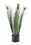 Dirbtinė gėlė 12,5xh64cm žalios rudos gėlės
