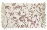 FLORAL kilimas 60x90cm žolės, rudos spalvos
