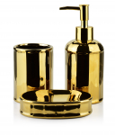 CIRI GOLD Vonios rinkinys auksinis 350ml